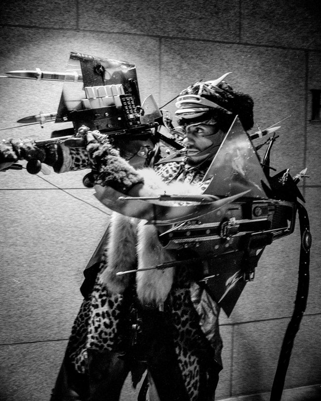 A Rammellzee costumed character